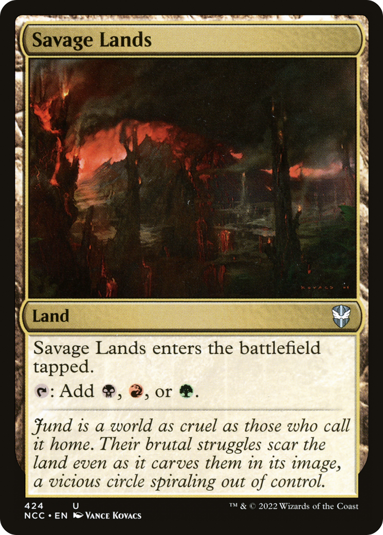 Savage Lands (NCC-424) [New Capenna Commander]