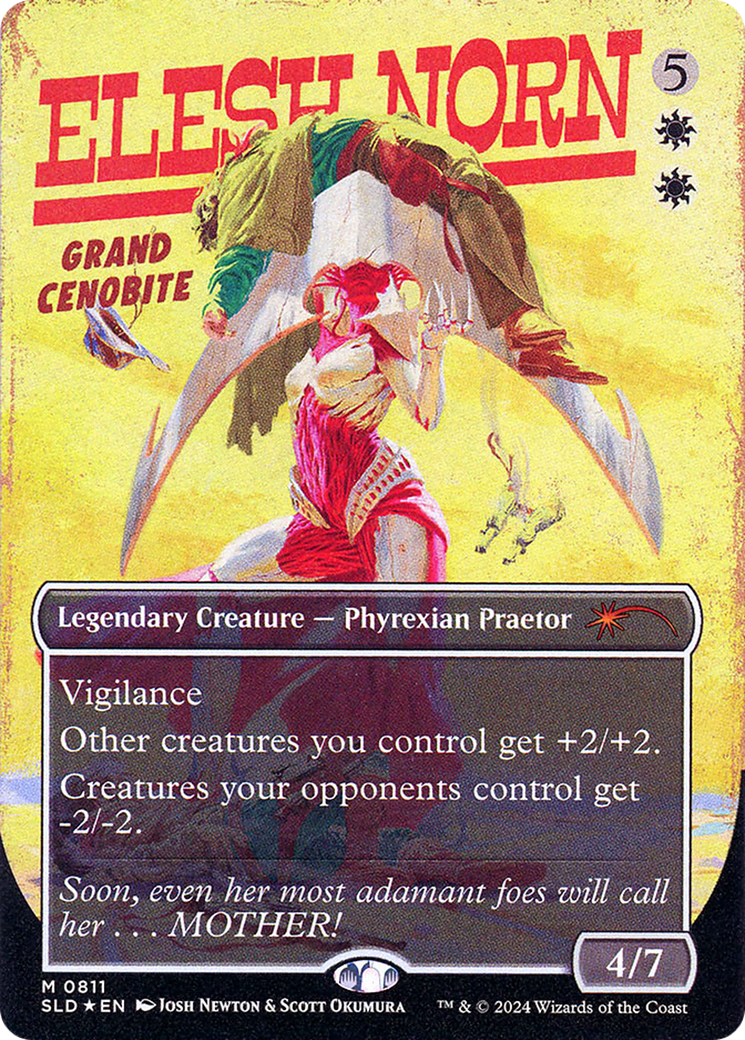 Elesh Norn, Grand Cenobite (SLD-811) (Rainbow Foil) (Borderless) [Secret Lair Drop] Foil