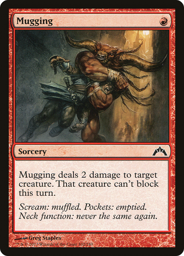 Mugging (GTC-102) [Gatecrash]