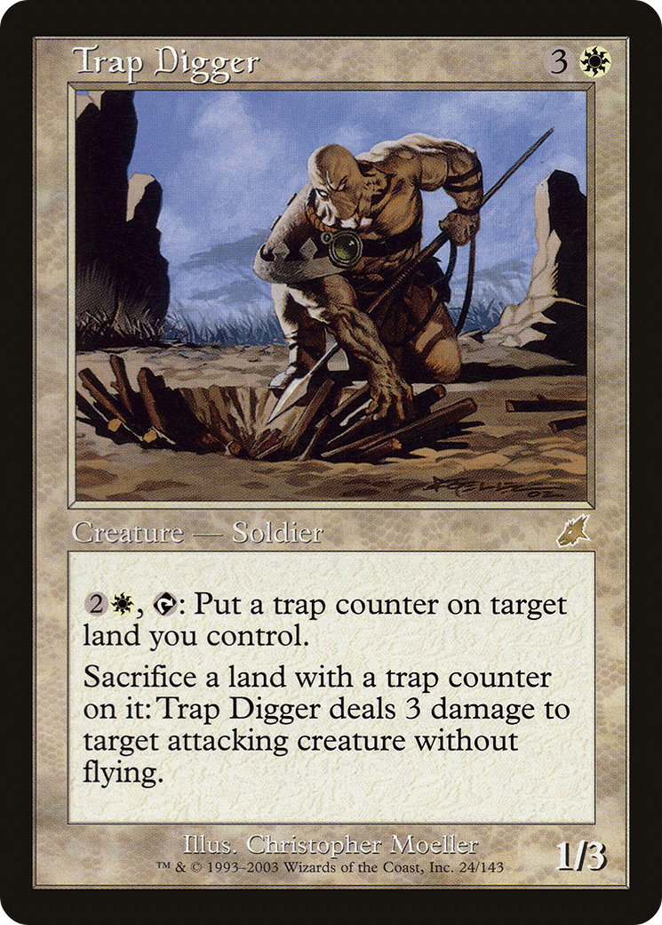 Trap Digger (SCG-024) [Scourge] Foil