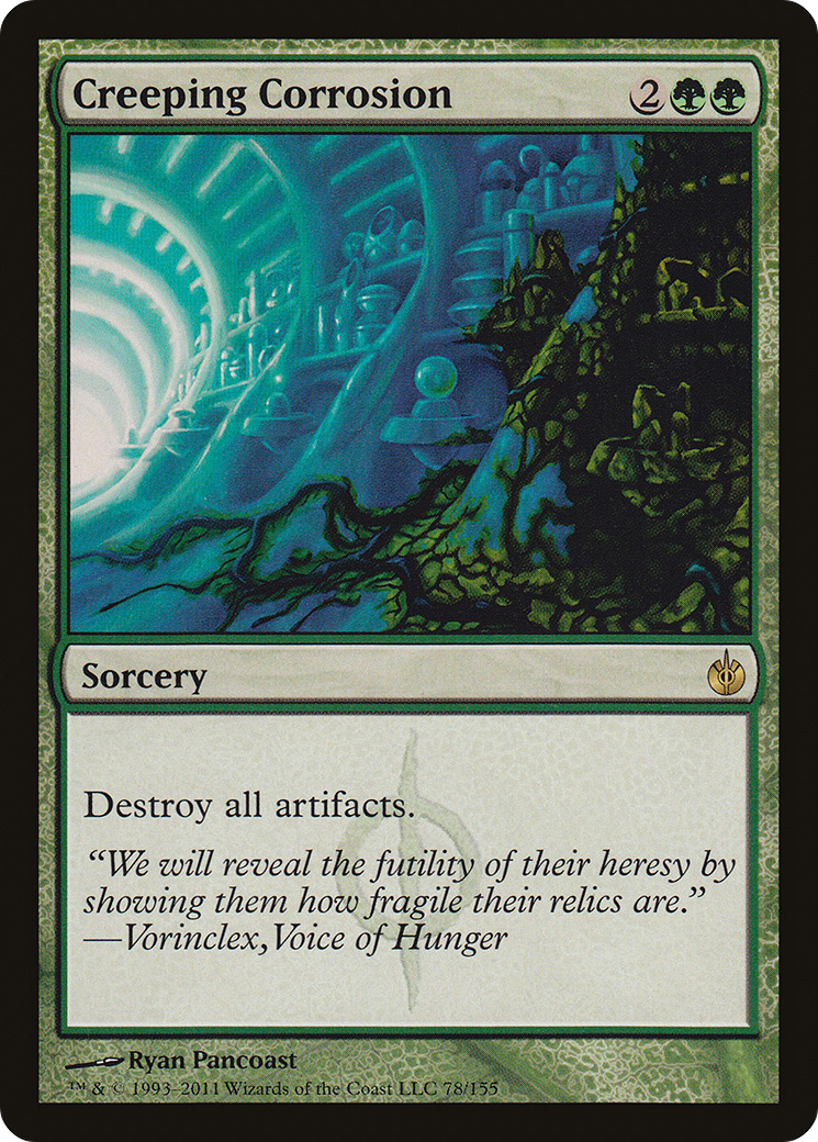 Creeping Corrosion (MBS-078) [Mirrodin Besieged]