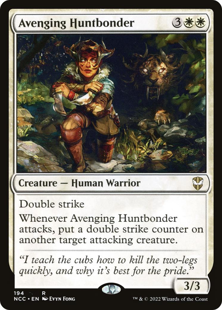 Avenging Huntbonder (NCC-194) [New Capenna Commander]
