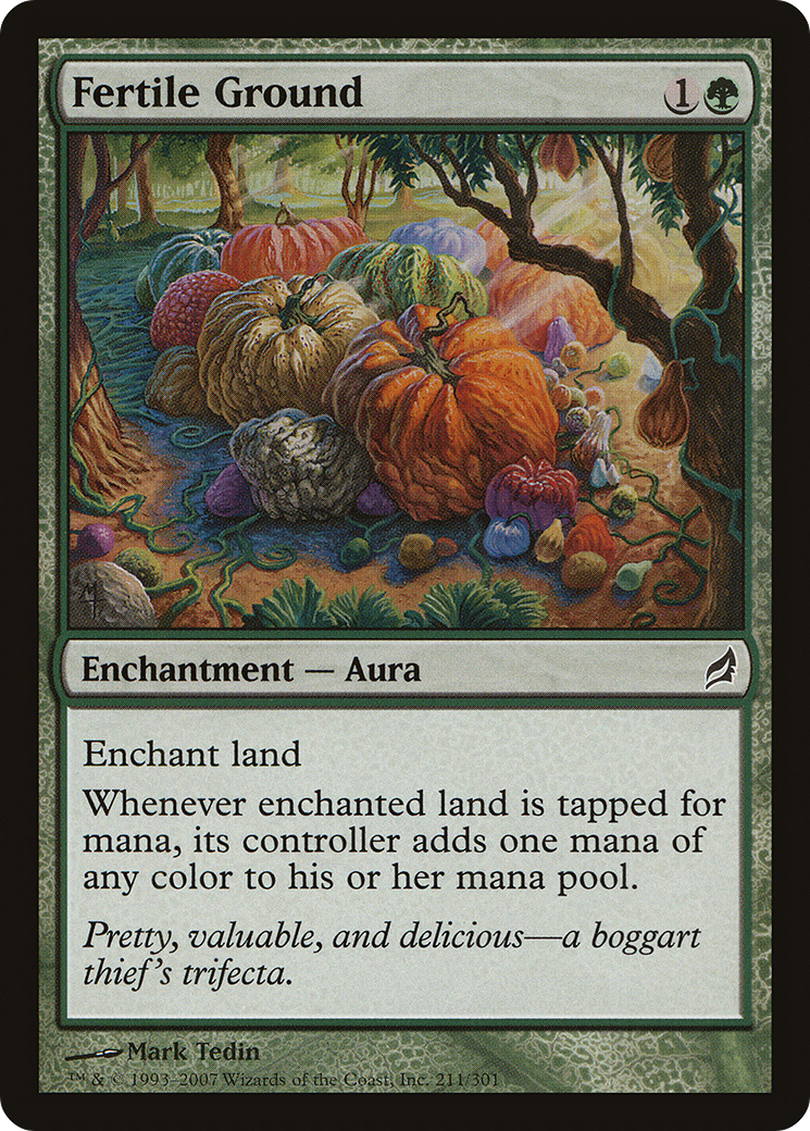 Fertile Ground (LRW-211) [Lorwyn] Foil