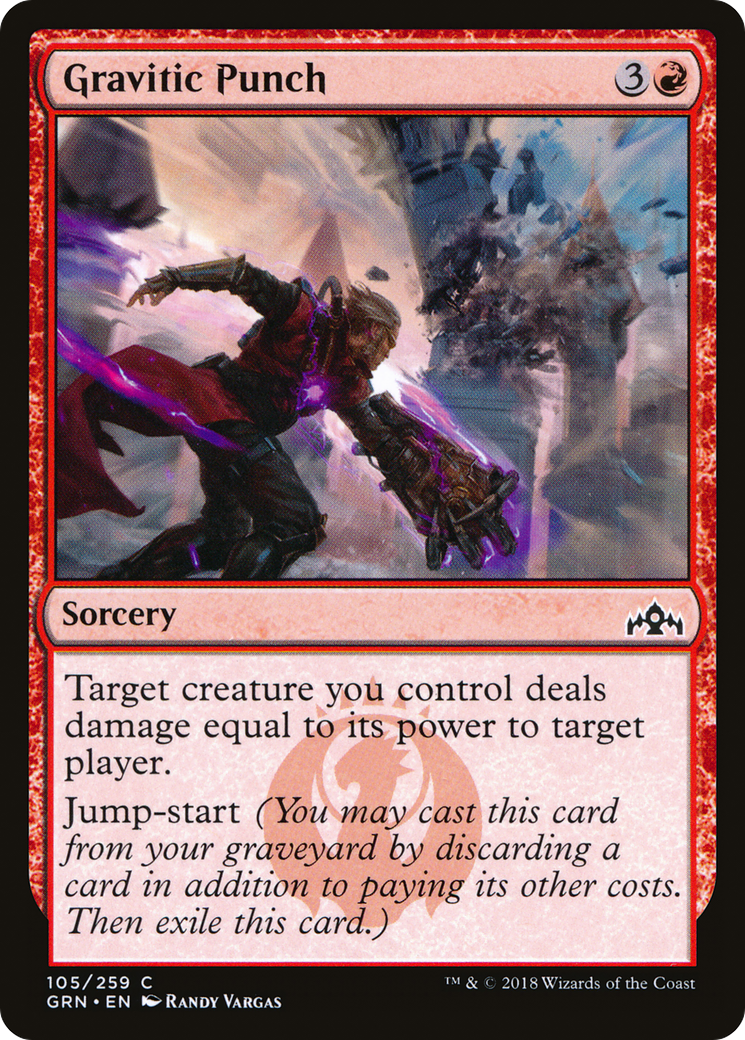 Gravitic Punch (GRN-105) [Guilds of Ravnica] Foil