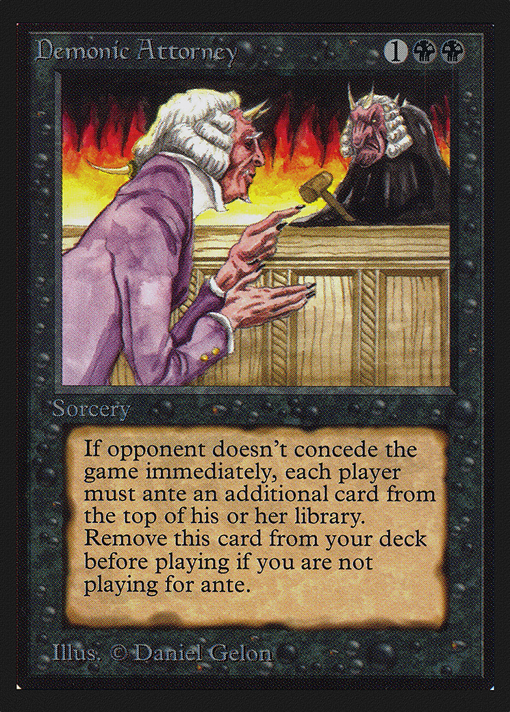 Demonic Attorney (IE) [Intl. Collectors' Edition]