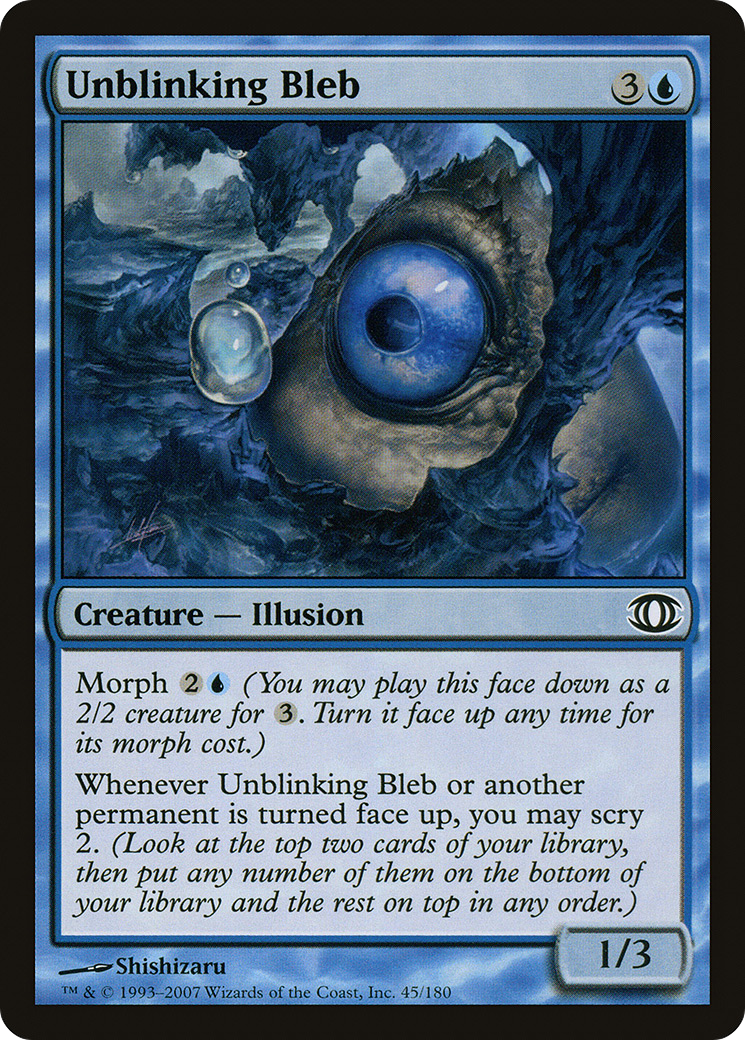 Unblinking Bleb (FUT-045) [Future Sight] Foil