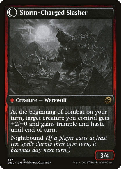 Reckless Stormseeker (DBL-157) [Innistrad: Double Feature] Foil