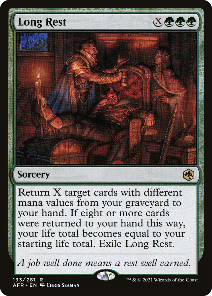 Long Rest (AFR-193) [Adventures in the Forgotten Realms] Foil