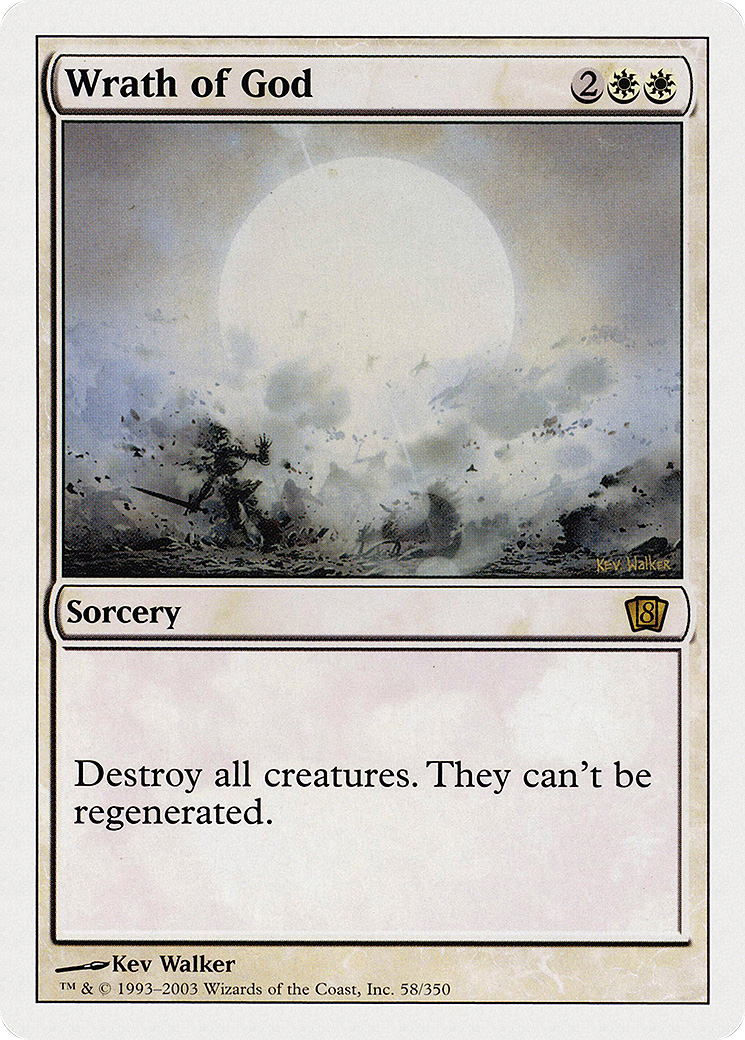 Wrath of God (8ED-058) [8th Edition]