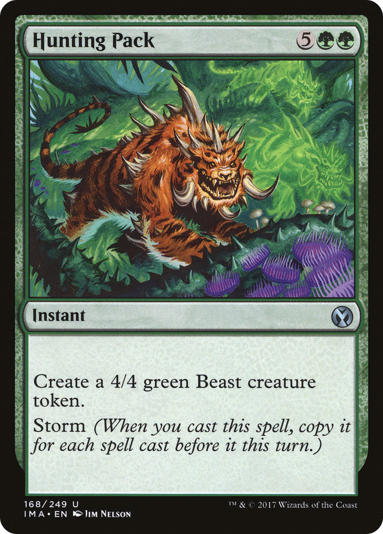 Hunting Pack (IMA-168) [Iconic Masters] Foil