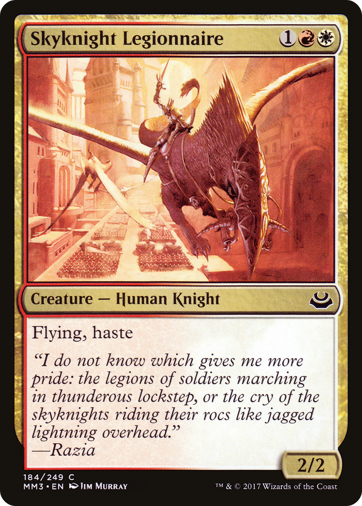 Skyknight Legionnaire (MM3-184) [Modern Masters 2017] Foil