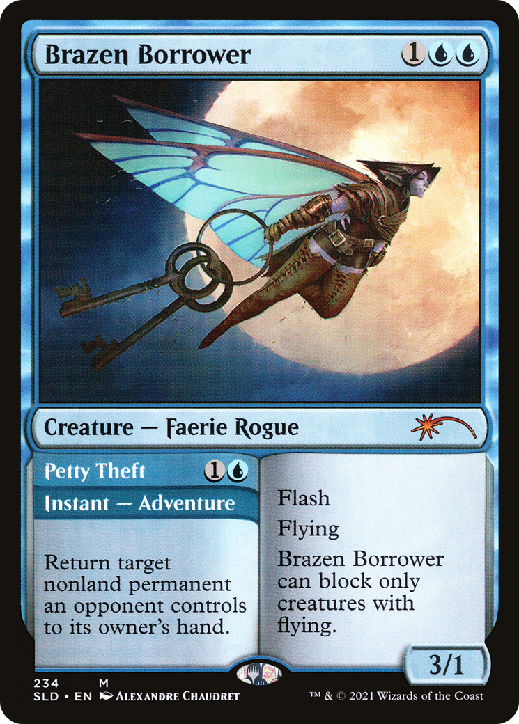 Brazen Borrower (SLD-234) [Secret Lair Drop] Foil