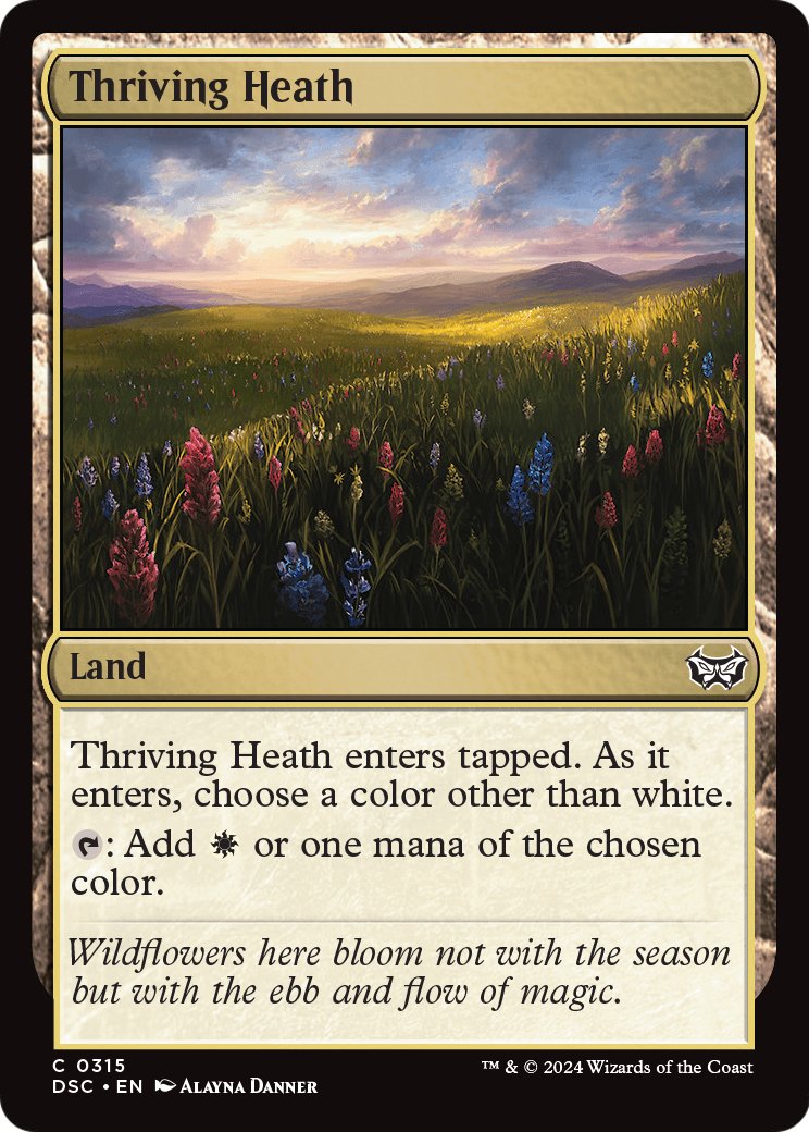 Thriving Heath (DSC-315) [Duskmourn: House of Horror Commander]