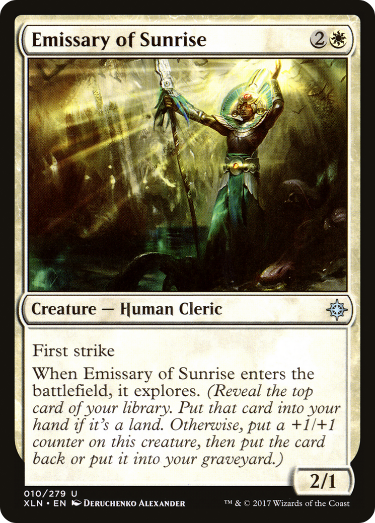 Emissary of Sunrise (XLN-010) [Ixalan] Foil