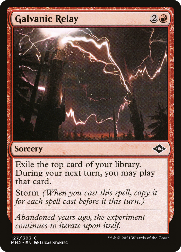 Galvanic Relay (MH2-127) [Modern Horizons 2] Foil