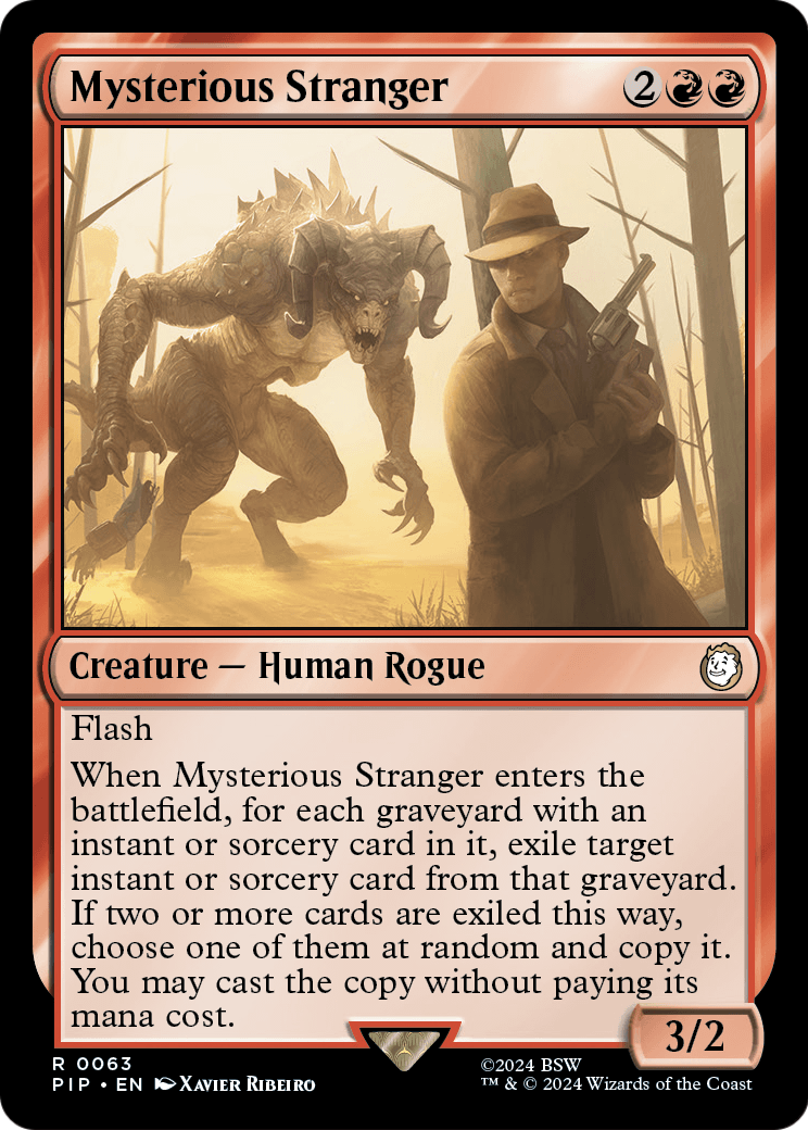Mysterious Stranger (PIP-063) [Fallout] Foil