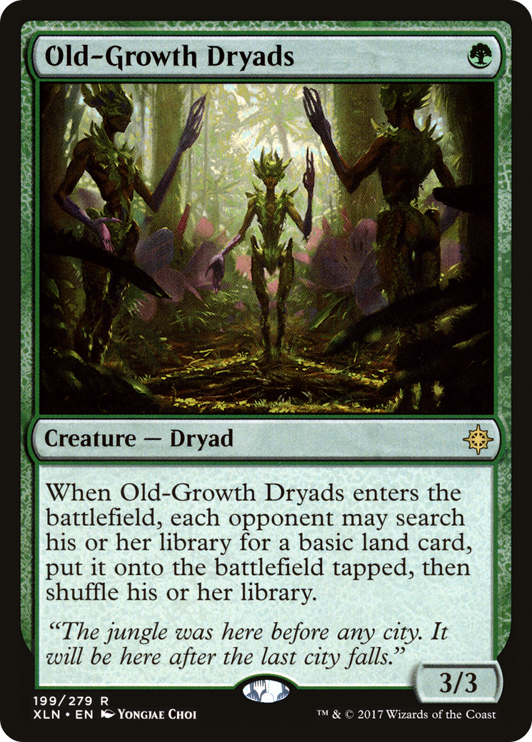Old-Growth Dryads (XLN-199) [Ixalan] Foil