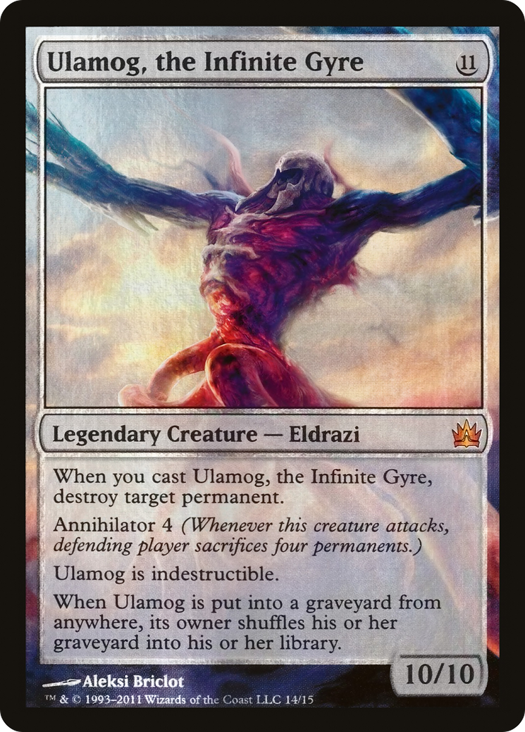 Ulamog, the Infinite Gyre [From the Vault: Legends] Foil