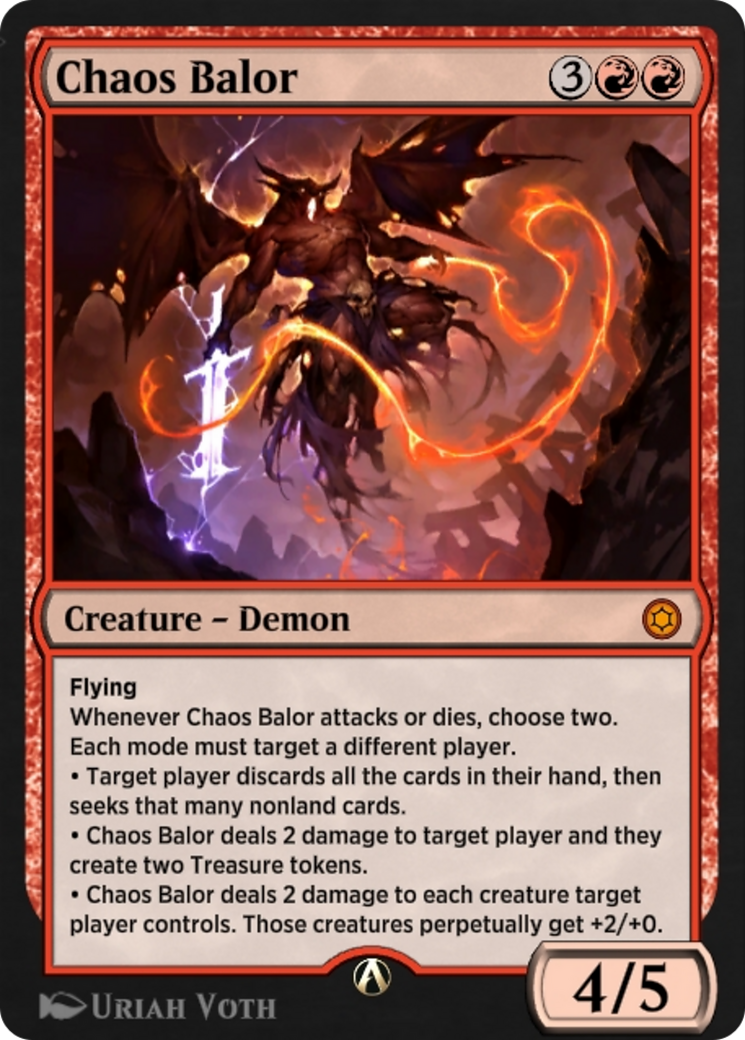 Chaos Balor (HBG-049) [Alchemy Horizons: Baldur's Gate]