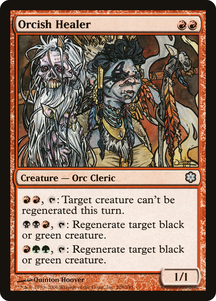 Orcish Healer (CTD-208) [Coldsnap Theme Decks]