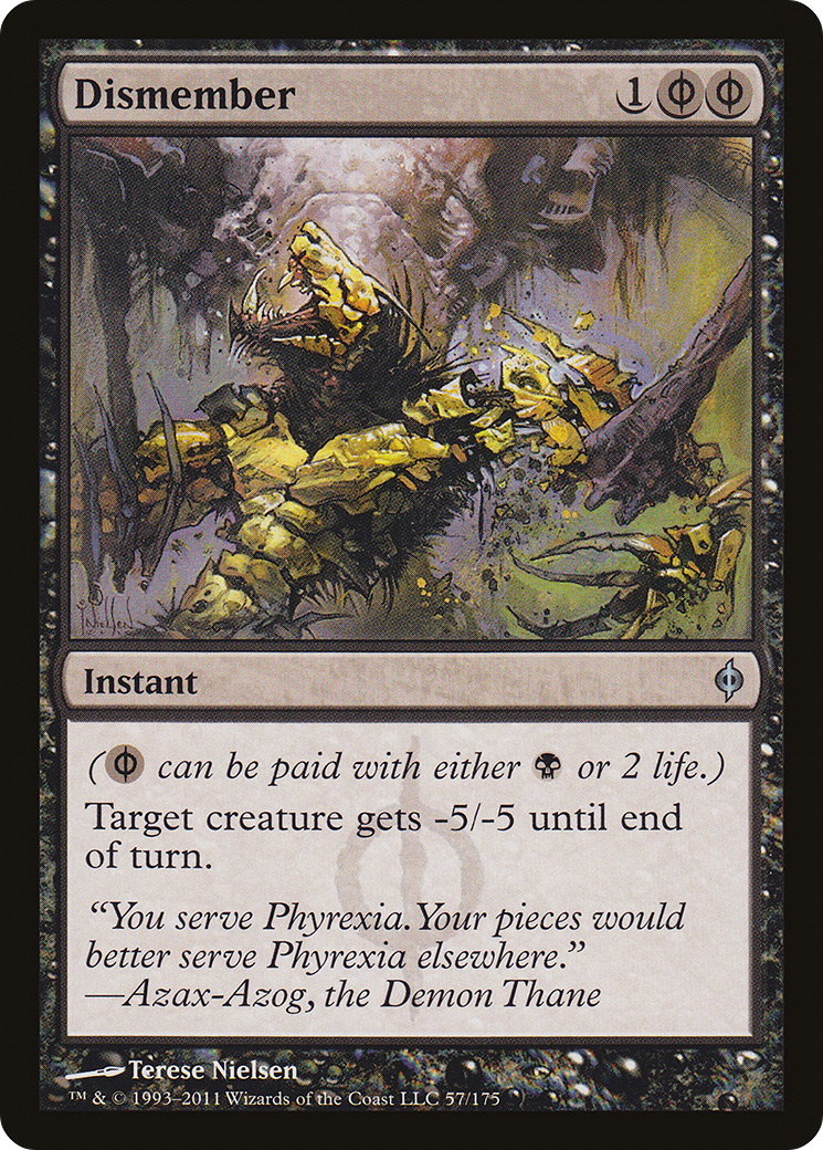 Dismember (NPH-057) [New Phyrexia] Foil