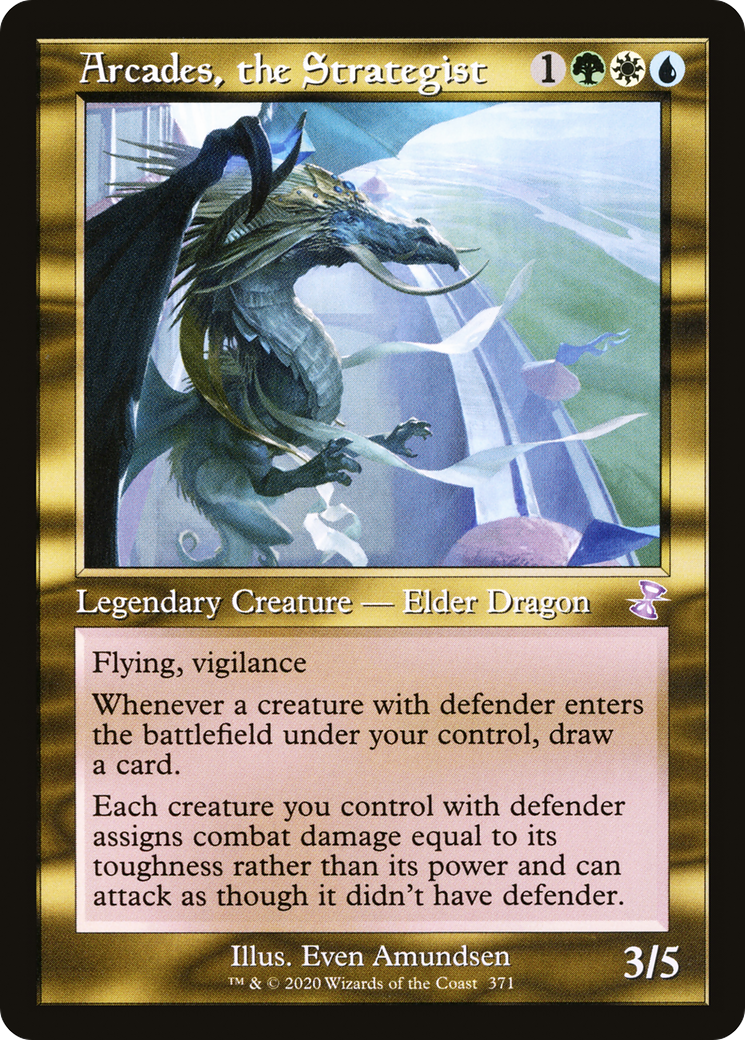 Arcades, the Strategist (TSR-371) [Time Spiral Remastered]