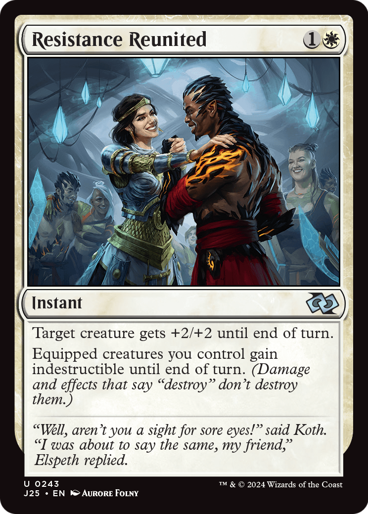 Resistance Reunited (J25-243) [Foundations Jumpstart]