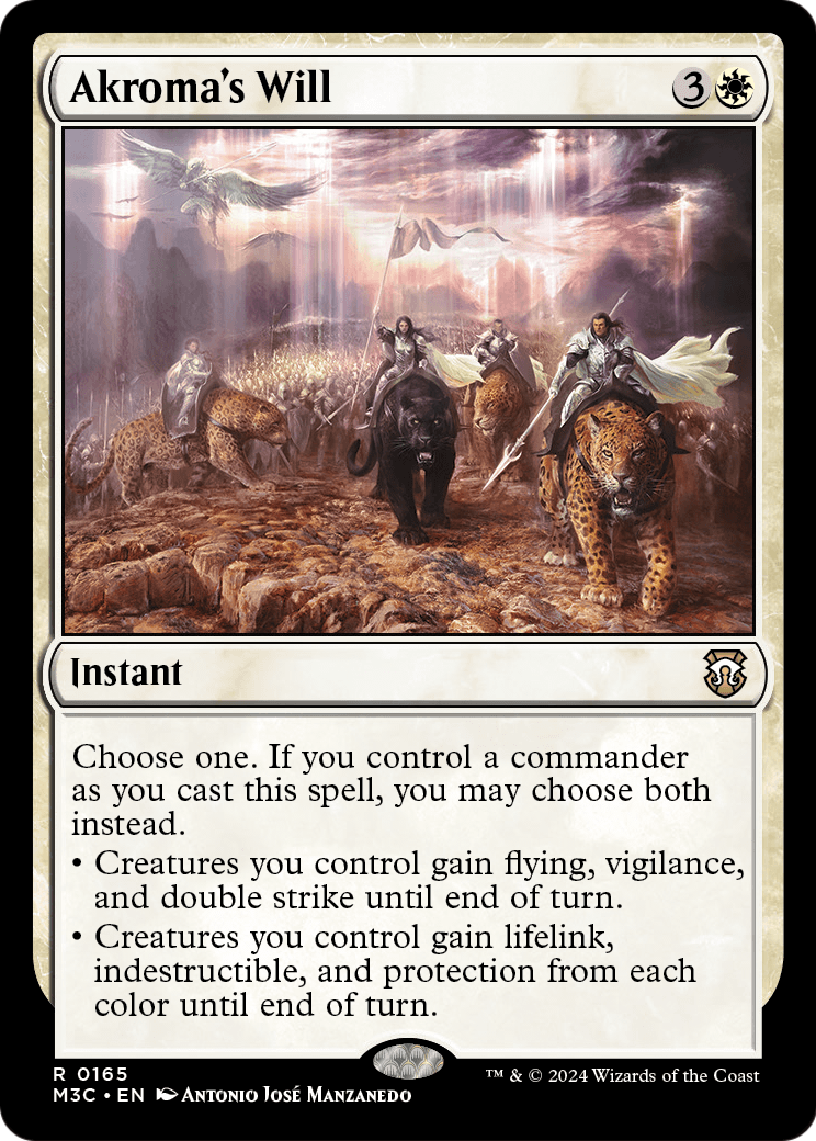 Akroma's Will (M3C-165) [Modern Horizons 3 Commander]