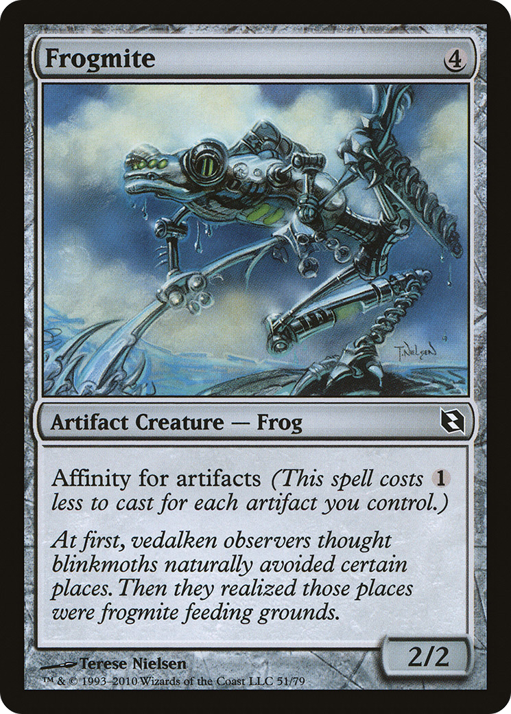 Frogmite (DDF-051) [Duel Decks: Elspeth vs. Tezzeret]