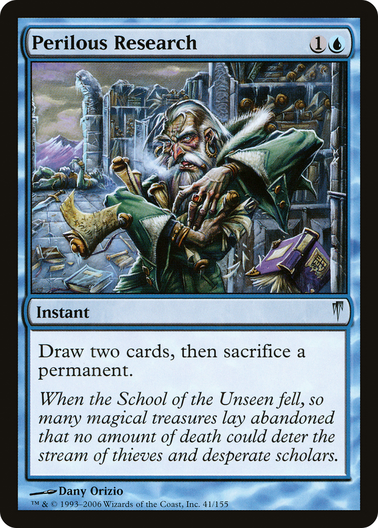Perilous Research (CSP-041) [Coldsnap]