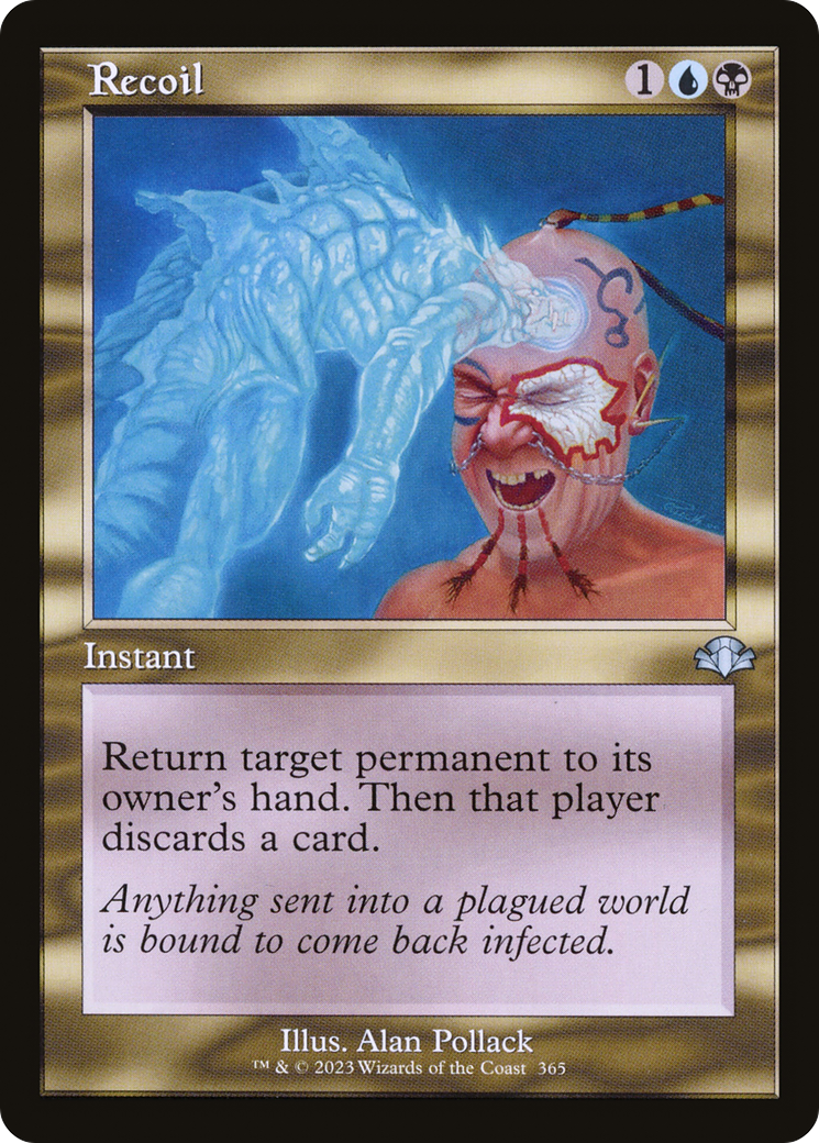 Recoil (Retro Frame) (DMR-365) [Dominaria Remastered]