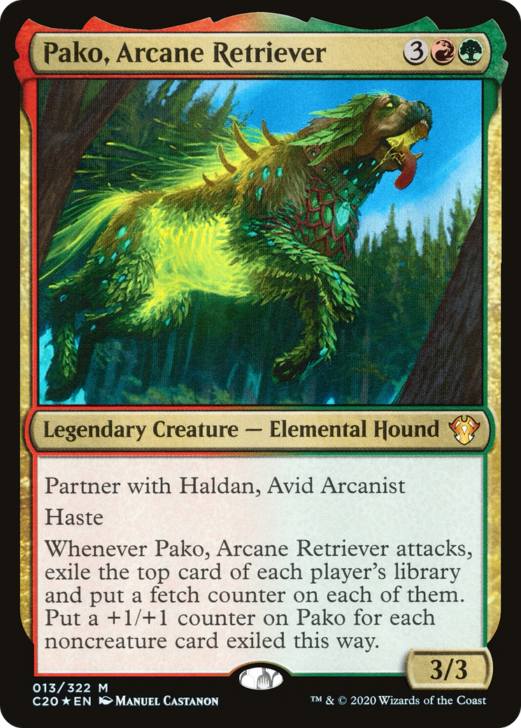 Pako, Arcane Retriever (C20-013) [Commander 2020]
