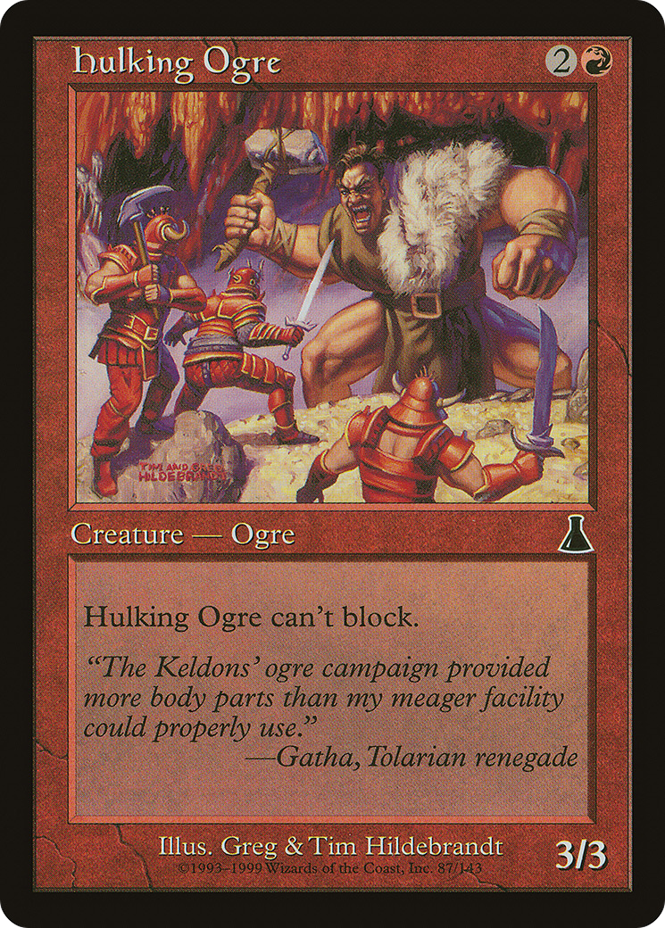 Hulking Ogre (UDS-087) [Urza's Destiny]