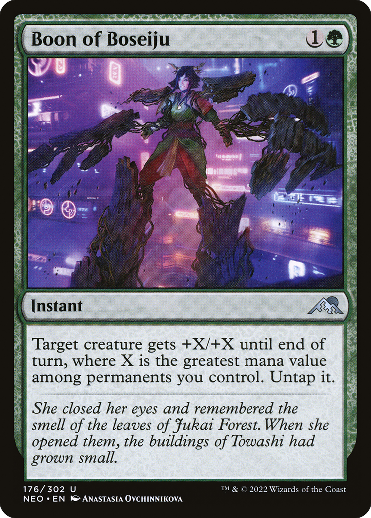 Boon of Boseiju (NEO-176) [Kamigawa: Neon Dynasty]