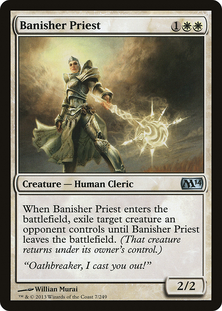Banisher Priest (M14-007) [Magic 2014] Foil