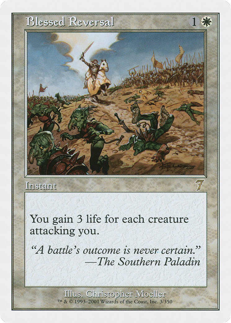 Blessed Reversal (7ED-003) [7th Edition]