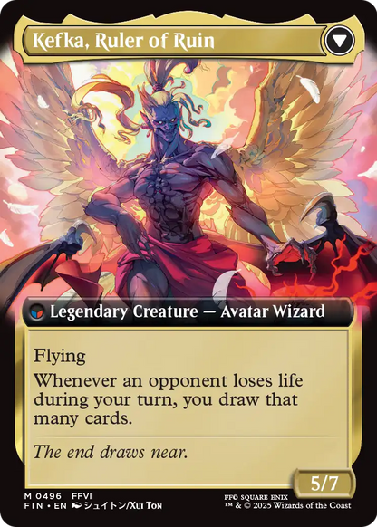 Kefka, Court Mage (Extended Art) (FIN-496) [FINAL FANTASY]
