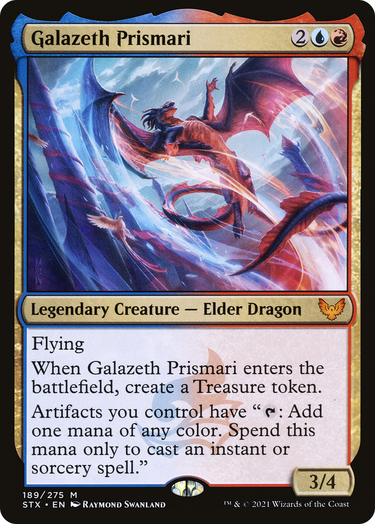 Galazeth Prismari (STX-189) [Strixhaven: School of Mages] Foil
