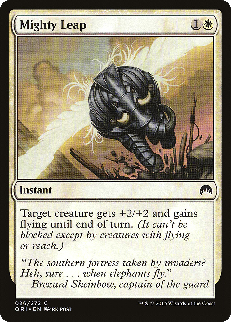 Mighty Leap (ORI-026) [Magic Origins] Foil