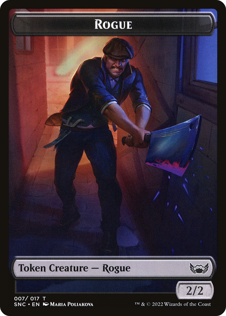 Rogue (TSNC-007) [Streets of New Capenna Tokens]