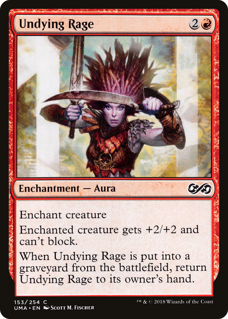 Undying Rage (UMA-153) [Ultimate Masters]