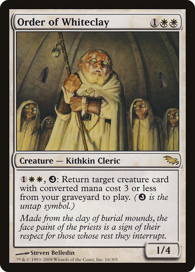 Order of Whiteclay (SHM-016) [Shadowmoor] Foil