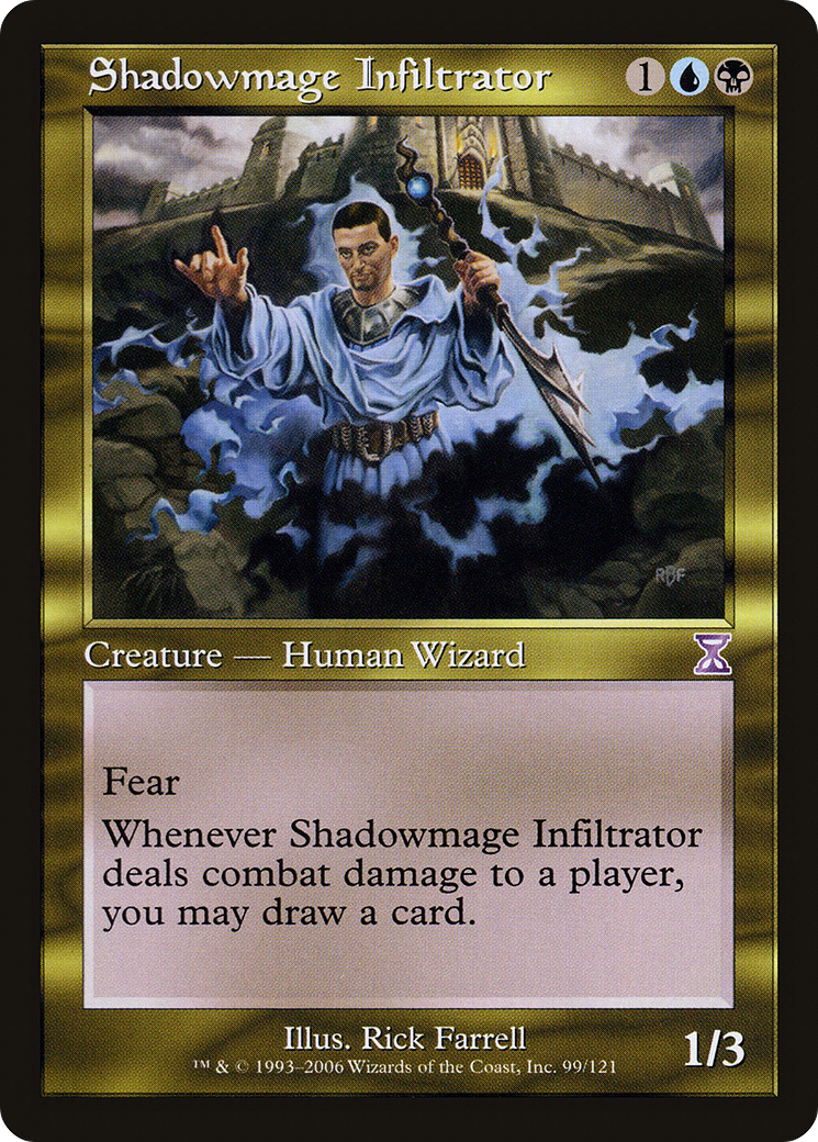 Shadowmage Infiltrator (TSB-099) [Time Spiral Timeshifted] Foil