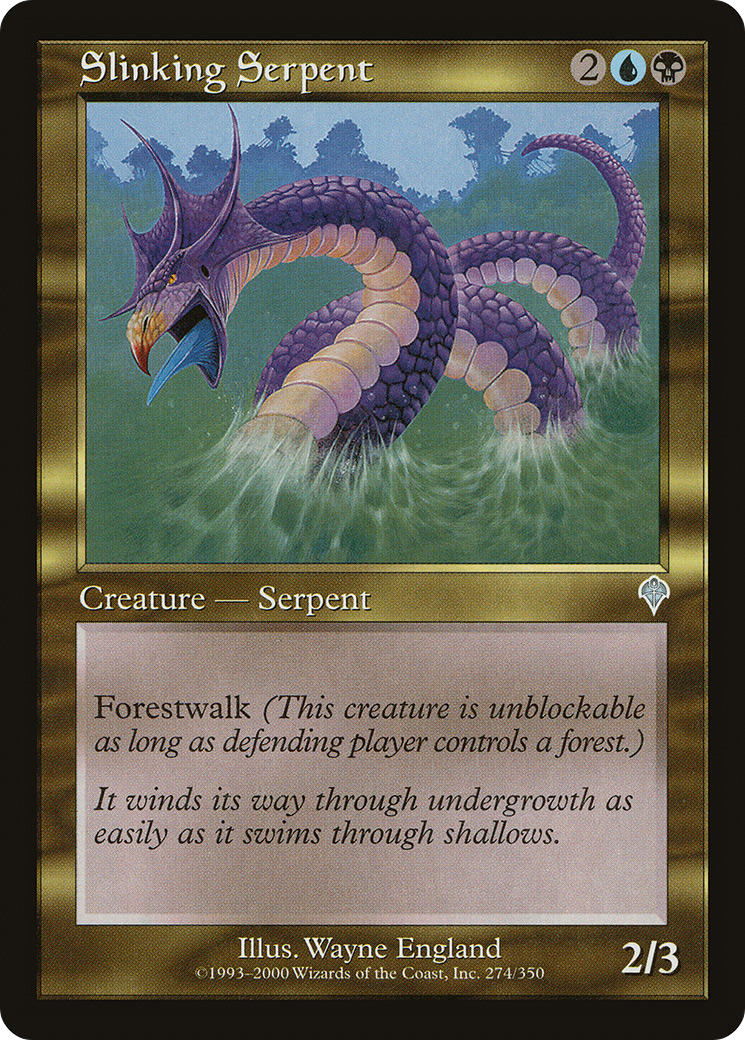 Slinking Serpent (INV-274) [Invasion]