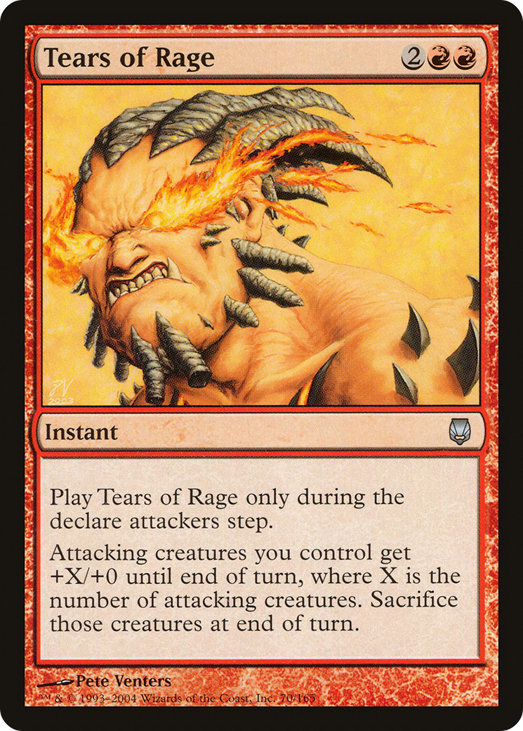 Tears of Rage (DST-070) [Darksteel]
