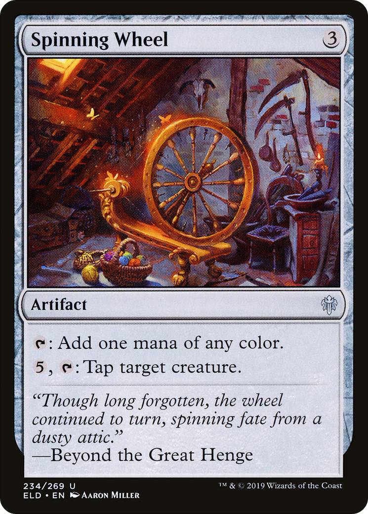 Spinning Wheel (ELD-234) [Throne of Eldraine] Foil