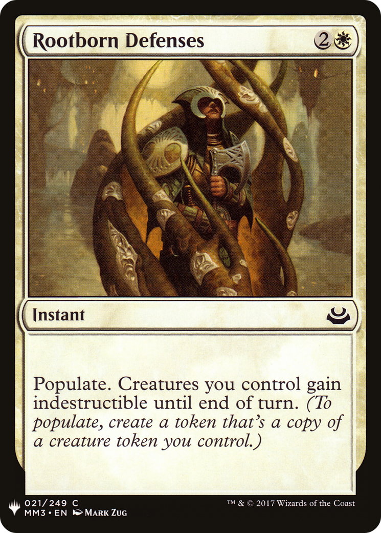 Rootborn Defenses (LIST-MM3-21) [The List]