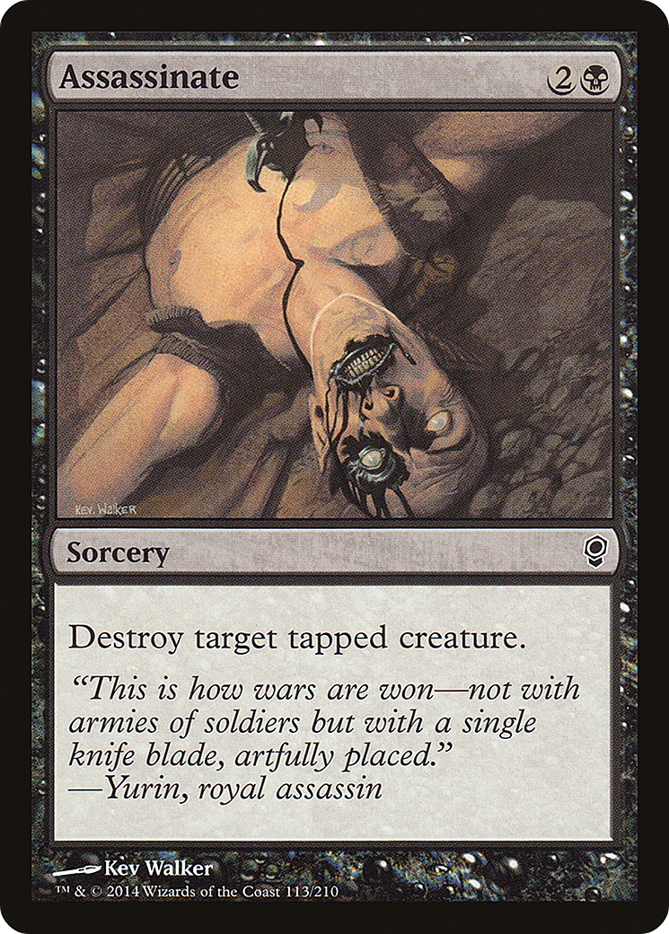 Assassinate (CNS-113) [Conspiracy] Foil