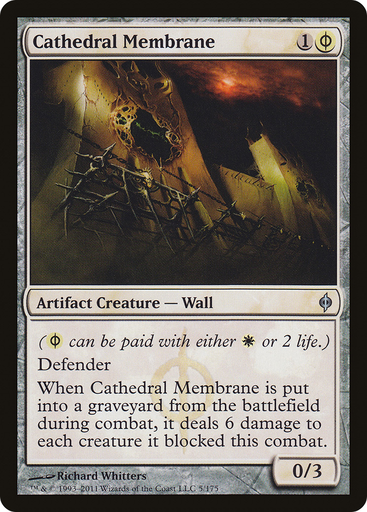 Cathedral Membrane (NPH-005) [New Phyrexia] Foil