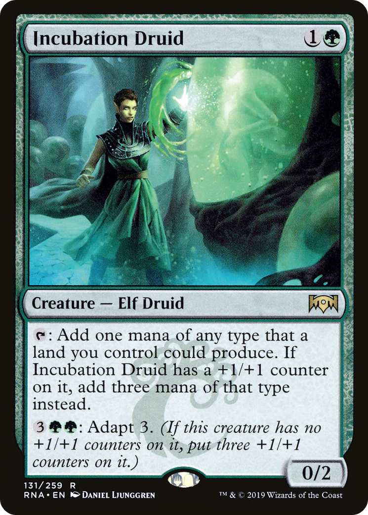 Incubation Druid (RNA-131) [Ravnica Allegiance] Foil